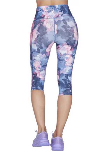 Colanti fitness SKECHERS Go Walk High Waisted Summer Rose Capri Leggins Multicolour Femei (BM 13582457) 2