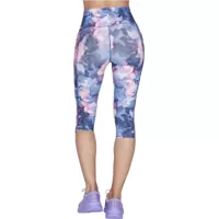 Colanti fitness Dama - Colanti fitness SKECHERS Go Walk High Waisted Summer Rose Capri Leggins Multicolour Femei (BM 13582457) - B-mall.ro