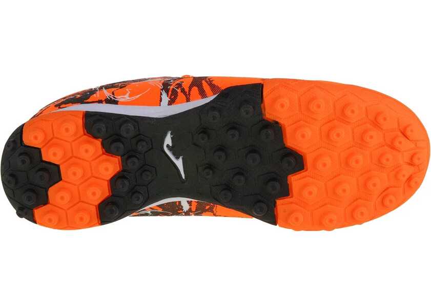 Ghete fotbal Joma Super Copa Jr 2408 TF Orange Baieti (BM 13582493) 4