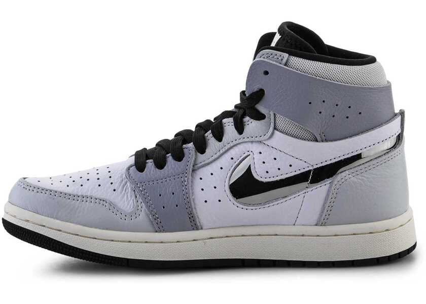 Sneakers Nike Air Jordan 1 Zoom CMFT 2 Wmns White/Metallic Silver/Black Grey/Black Femei (BM 13582571) 4