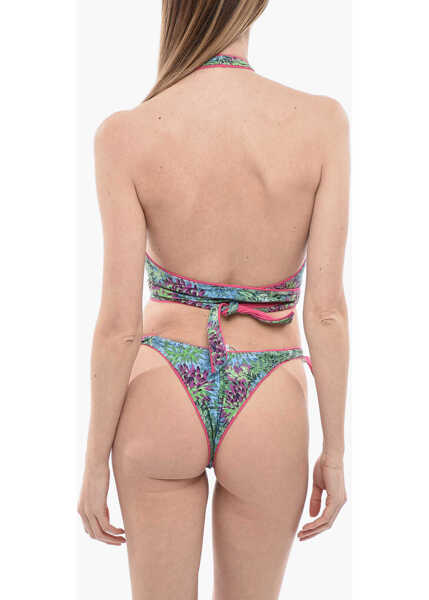 Costume de baie 2 piese REINA OLGA Floral-Motif Showpony Bikini Pink Femei (BM 13583810) 2