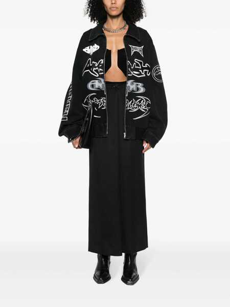 Fuste lungi Givenchy Givenchy Skirts Black Femei (BM 13590857) 2