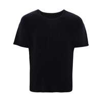 Topuri Homme Plissé Issey Miyake Pleated T-Shirt Barbati