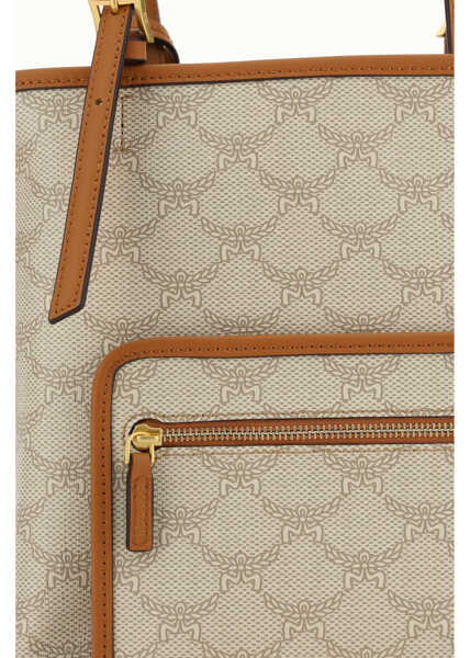 Genti de umar MCM Laurel Shoulder Bag OATMEAL Femei (BM 13597439) 4