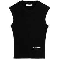 Topuri Jil Sander Top With Logo Femei