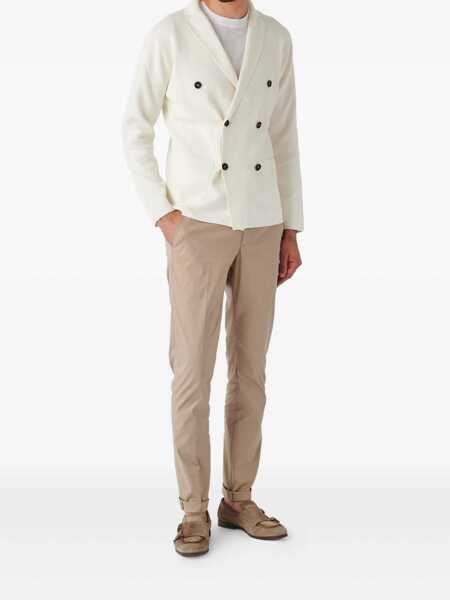 Geci FILIPPO DE LAURENTIIS Filippo De Laurentiis Double Breasted Jacket Clothing WHITE Barbati (BM 13606769) 2