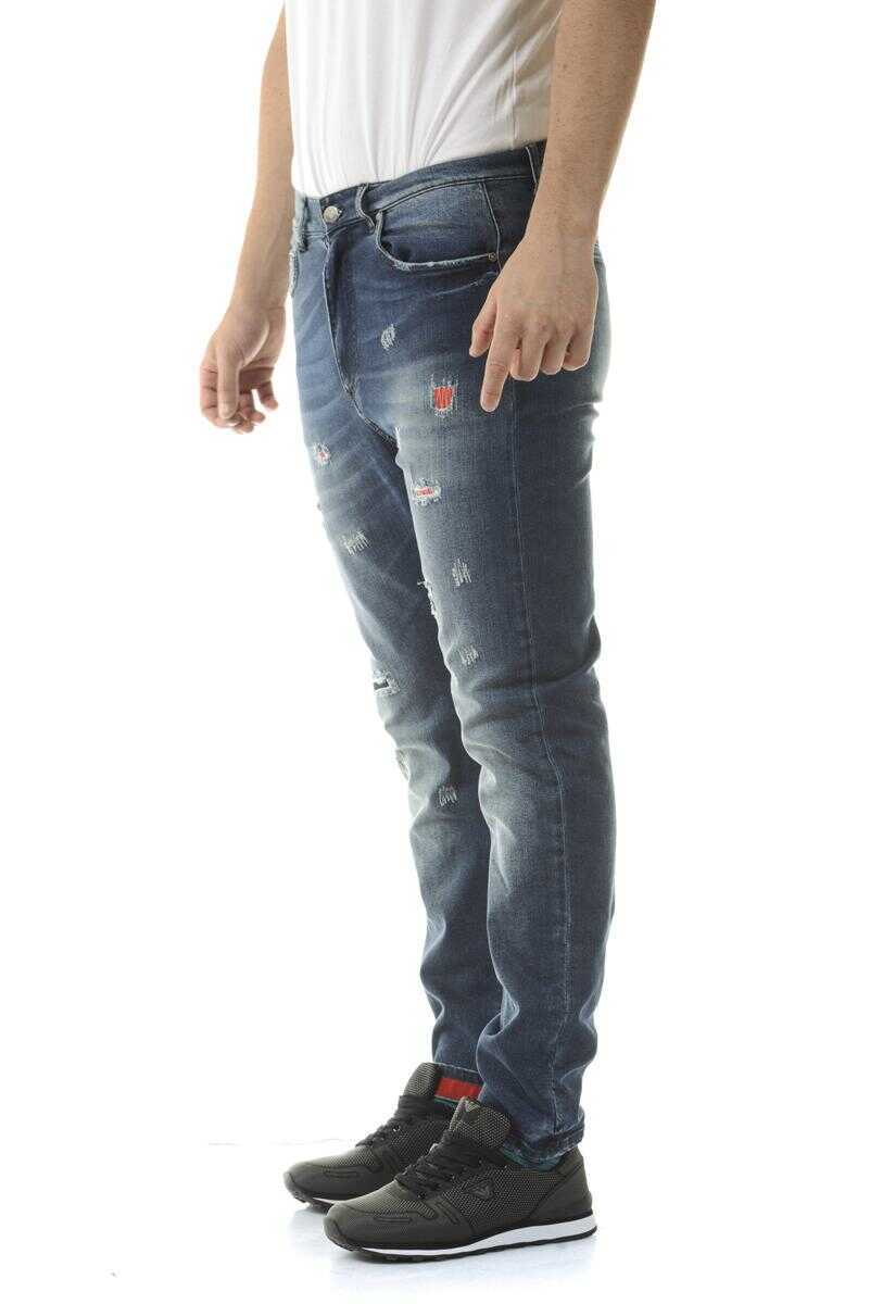 Blugi Daniele Alessandrini Daniele Alessandrini Jeans Navy Barbati (BM 13621802) 3