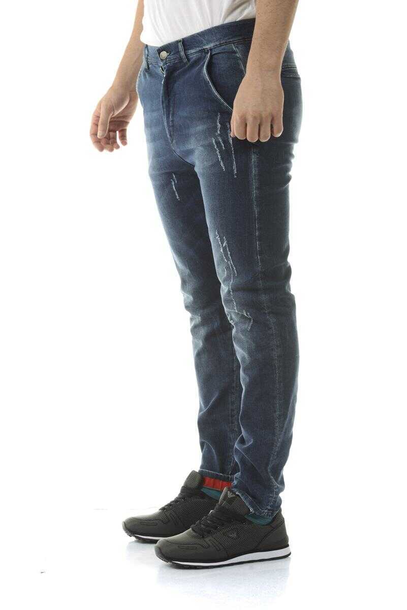 Blugi Daniele Alessandrini Daniele Alessandrini Jeans Navy Barbati (BM 13621805) 3