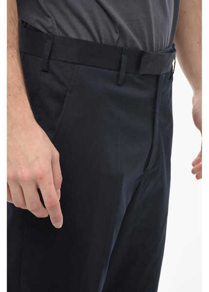 Pantaloni casual Neil Barrett Slim Fit Jamie Pants With Belt Loops Blue Barbati (BM 13622870) 3