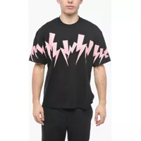 Tricouri Slim Fit Jumblend Bolt Crew-Neck T-Shirt Barbati
