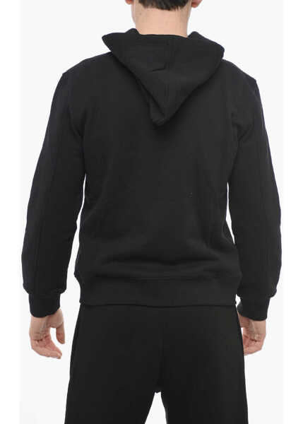 Bluze de trening Neil Barrett Maxipocketed Valentine Days Hoodie Black Barbati (BM 13622948) 2