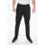 Neil Barrett Wool Blend Rem Slim Fit Pants With Elastic Waistband Black