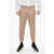 Neil Barrett Slim Fit Barrett Metal Pants With Adjustable Ankles Brown