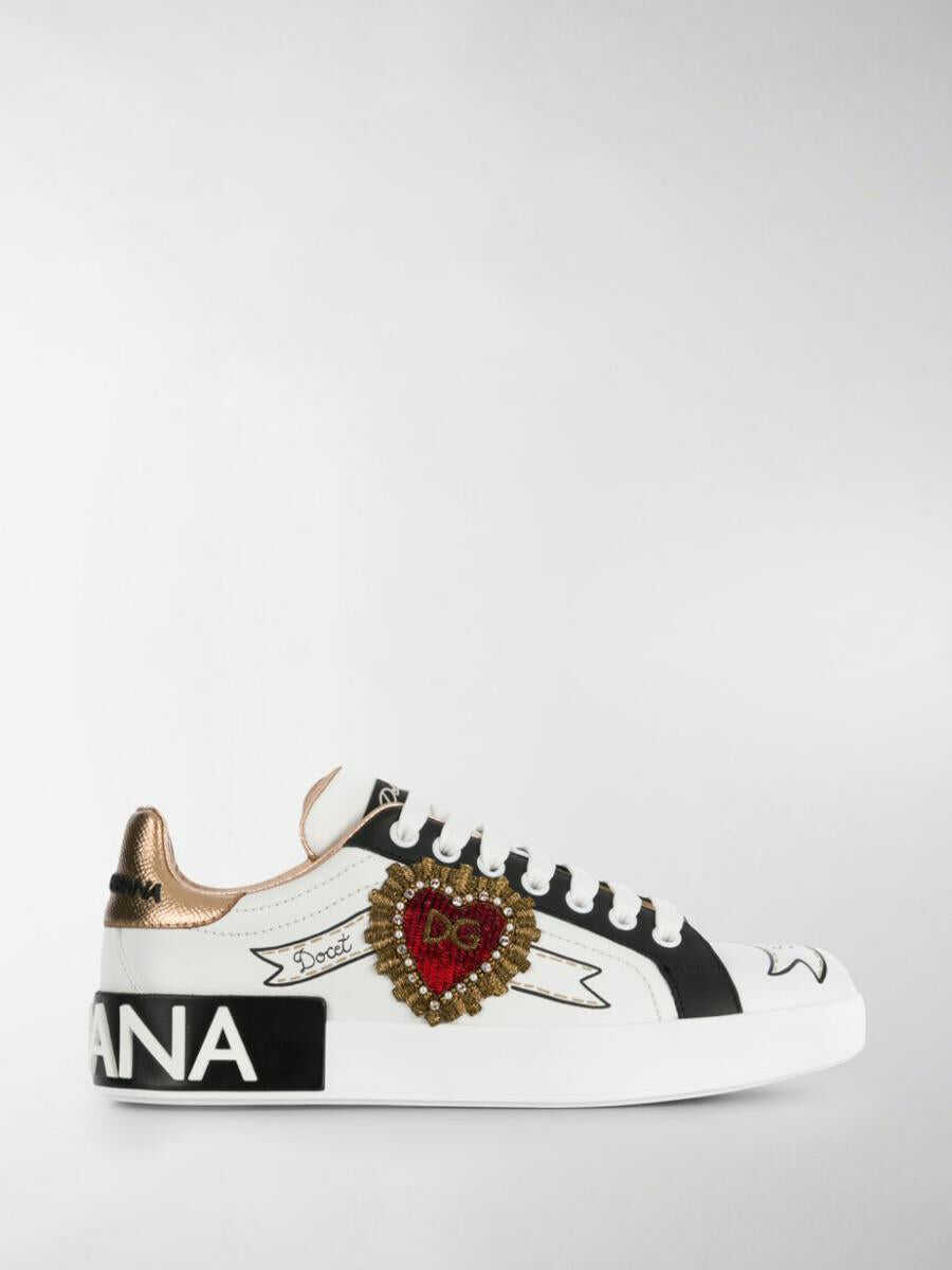 Sneakers Dolce & Gabbana Dolce & Gabbana Portofino Sneakers WHITE Femei (BM 13632095) 1