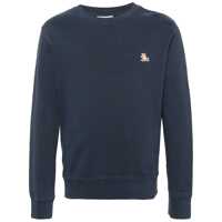 Pulovere Maison Kitsuné Chillax Patch Cotton Sweatshirt Barbati