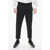 Neil Barrett Slim Fit Cotton Twill Jamie Pants With Ankle Zip Black