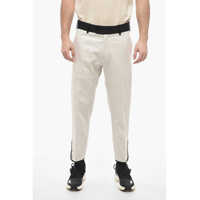 Pantaloni casual Slim Fit Cotton Twill Tom Pants With Contrast Waistband Barbati
