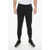 Neil Barrett Cotton Skinny Fit Sweatpants With Cuffs Black
