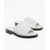 Salvatore Ferragamo Leather Giunone Slides White
