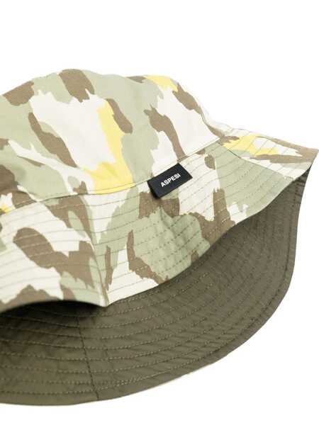 Palarii Aspesi Camouflage bucket hat Green Baieti (BM 13677539) 2