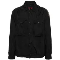 Geci Black Jannik Lightweight Jacket In Polyamide Man Barbati