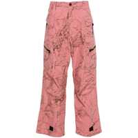 Pantaloni A-Cold-Wall* 'Crimson Overdye Static Zip' Pants Barbati