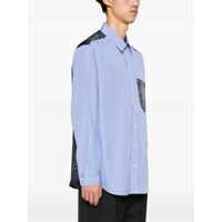 Imbracaminte PIERRE-LOUIS MASCIA pentru Barbati - Camasi PIERRE-LOUIS MASCIA Pierre-Louis Mascia Silk And Cotton Shirt BLUE Barbati (BM 13688636) - B-mall.ro