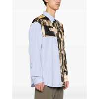 Imbracaminte PIERRE-LOUIS MASCIA pentru Barbati - Camasi PIERRE-LOUIS MASCIA Pierre-Louis Mascia Cotton And Silk Shirt BLUE Barbati (BM 13688639) - B-mall.ro