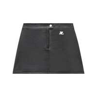 Fuste scurte Courrèges Reedition Vinyl Mini Skirt Femei