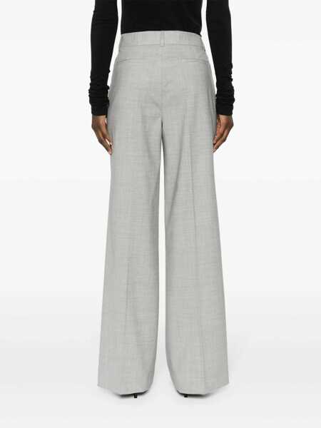 Pantaloni P.A.R.O.S.H. Elegant women trousers Gray Femei (BM 13701419) 4
