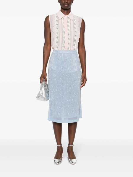 Bluze P.A.R.O.S.H. Sleeveless blouse Pink Femei (BM 13701461) 2