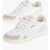 Palm Angels Low-Top Sneakers With Embossed Logo Beige