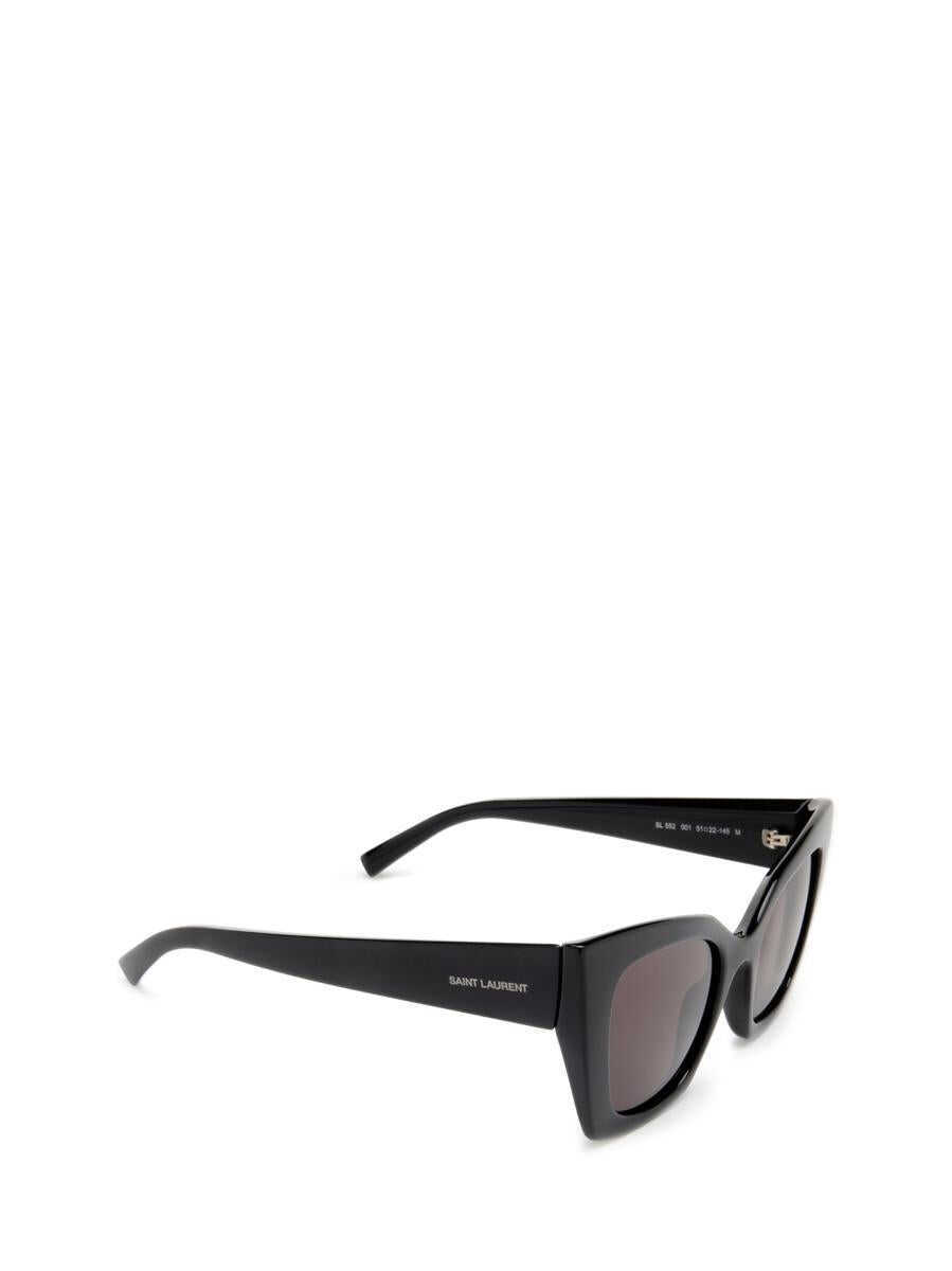 Ochelari de soare Saint Laurent Saint Laurent Eyewear Sunglasses Black Femei (BM 13704101) 2