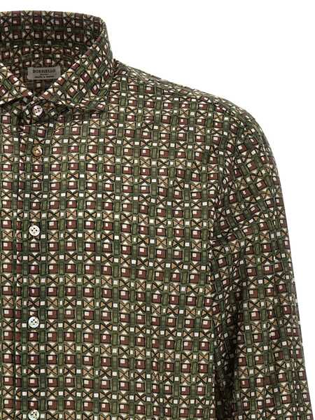 Camasi Borriello Napoli Borriello Napoli Patterned Print Shirt MULTICOLOR Barbati (BM 13704878) 3