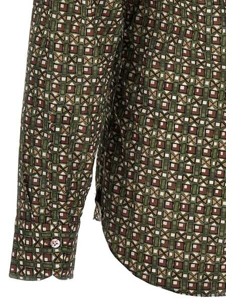 Camasi Borriello Napoli Borriello Napoli Patterned Print Shirt MULTICOLOR Barbati (BM 13704878) 4