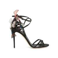 Sandale cu toc Dolce & Gabbana Satin Sandals Femei