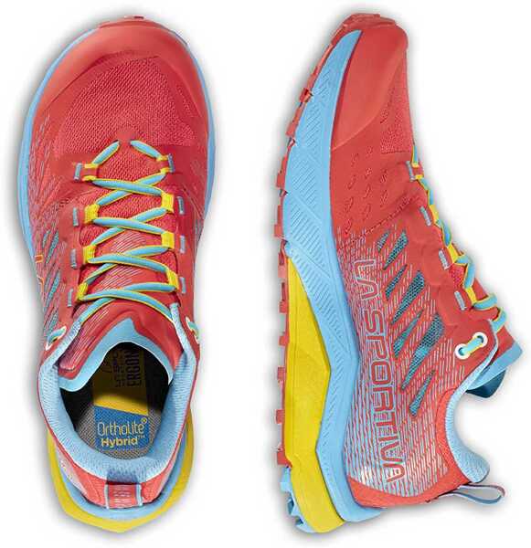 Pantofi alergare La Sportiva Jackal II Hibiscus/Malibu Blue Red Femei (BM 13716869) 4