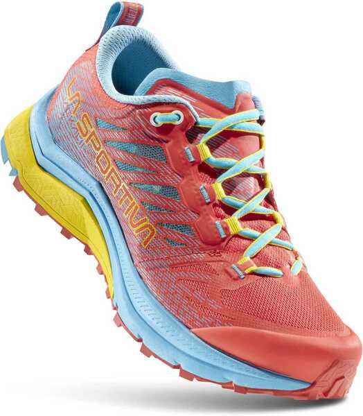 Pantofi alergare La Sportiva Jackal II Hibiscus/Malibu Blue Red Femei (BM 13716869) 5