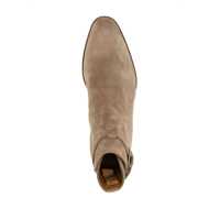 Bocanci Saint Laurent pentru Barbati - Bocanci Saint Laurent Saint Laurent Jodhpur Suede Ankle Boots Beige Barbati (BM 13722017) - B-mall.ro