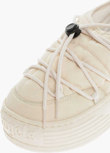 Sneakers Palm Angels Padded Low-Top Snow Sneakers With Platform Sole Beige Femei (BM 13744784) 4