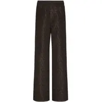 Pantaloni de trening Silk Joggers With All Over Logoed Pattern Barbati
