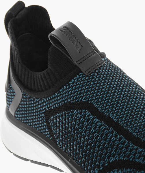 Sneakers Ermenegildo Zegna Rubber Sole Tm Trainer Slip On Low Sneakers Blue Barbati (BM 13746251) 4