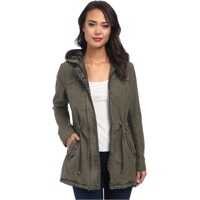 Geci de Puf Levi's® Hoodie Cotton Parka w/ Aztec Details