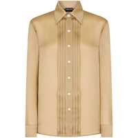 Camasi Tom Ford Pleated Plastron Shirt Femei