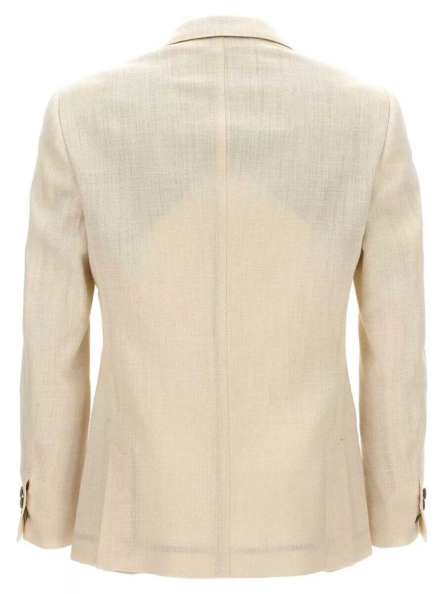 Geci Maurizio Miri Maurizio Miri Double-Breasted Blazer  WHITE Barbati (BM 13751765) 2