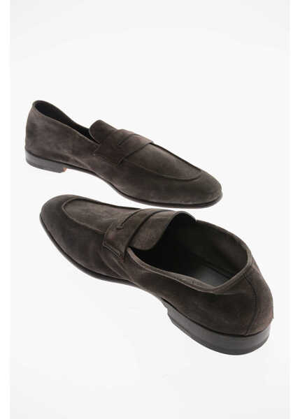 Mocasini Ermenegildo Zegna Suede Lasola Loafers Brown Barbati (BM 13752158) 4