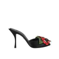 Sandale cu toc Dolce & Gabbana Keira Mule Sandals Femei