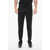 Neil Barrett Slim Fit Barrett Metal Pants With Belt Loops Black