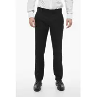 Pantaloni eleganti Wool Cigarette Pants With Pleats Barbati