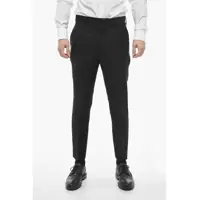 Pantaloni eleganti Mohair Blend Kid Pants With 4 Pockets Barbati